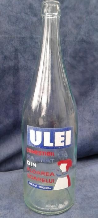Rara-Sticla ulei anii 60-62
