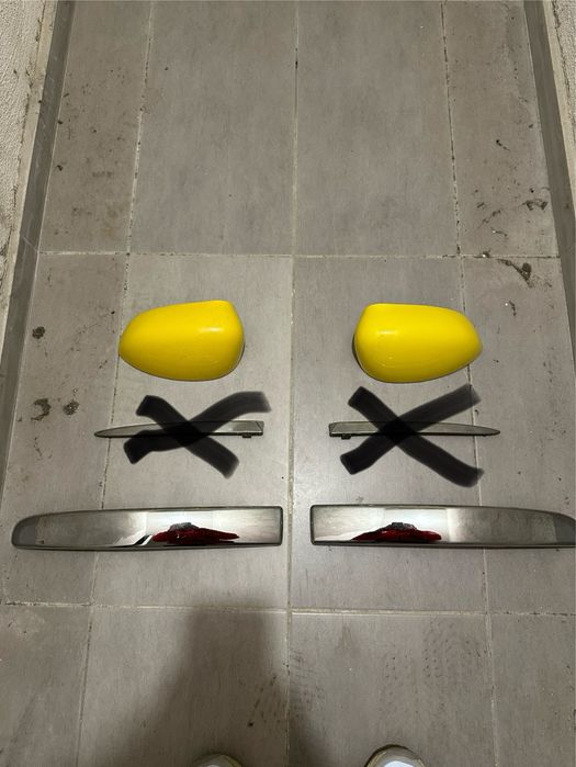 Fiat 500  волан airbag лайстни за броня капаци за огледала