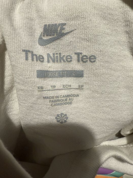 Бяла тениска найк