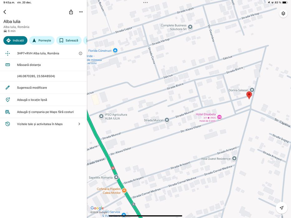 Teren intravilan, construibil, pozitie centrala