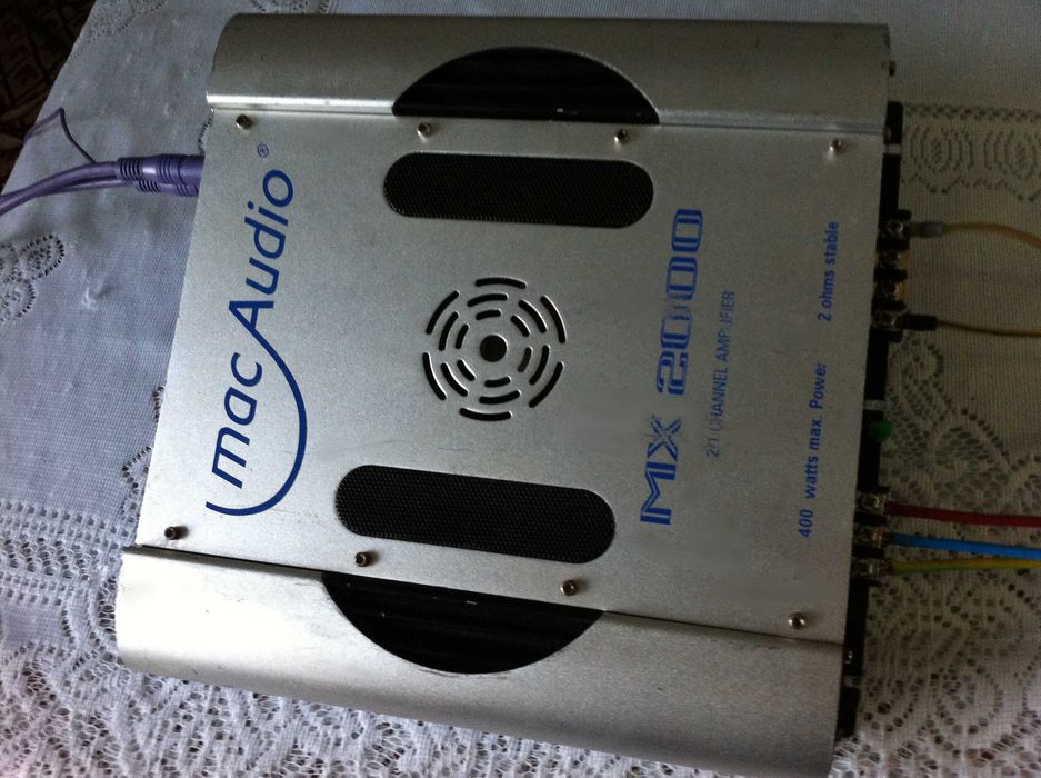 Amplificator Alpine/Ground Zero max500W/Mac Audio max400W (statie