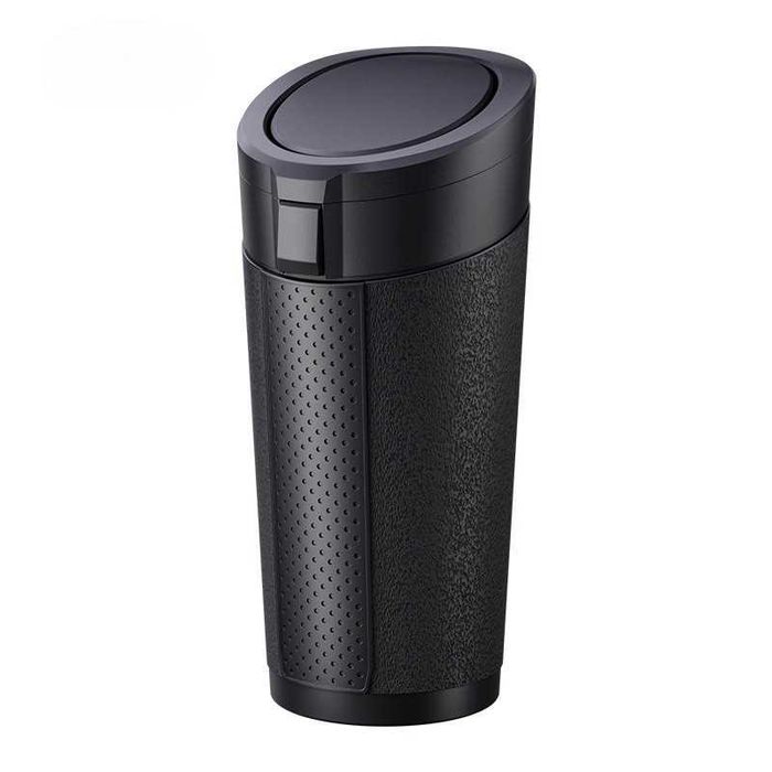 Кошче за боклук за кола, сгъваем, с капак, водоустойчив, безшумен