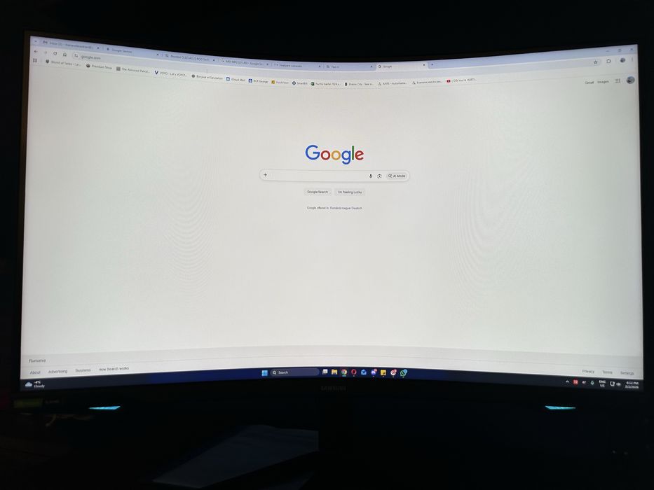Monitor Samsung Odyssey G7 2k, 244 hz 32”