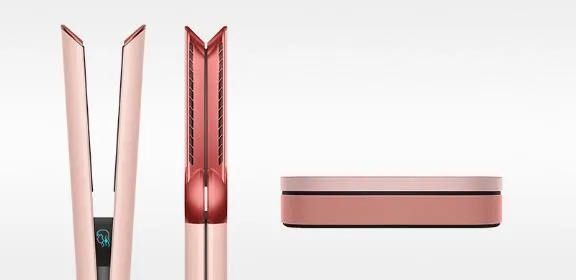 Dyson Airstrait straightener in special edition Kanzan Pink