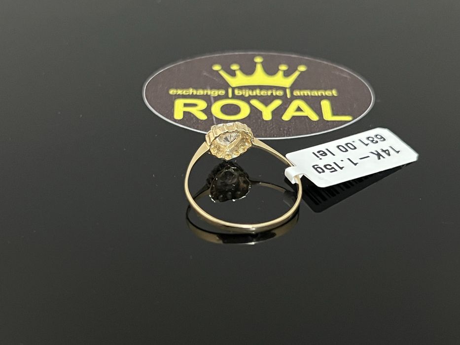 Bijuteria Royal CB : Inel dama aur 14K  1,15 grame