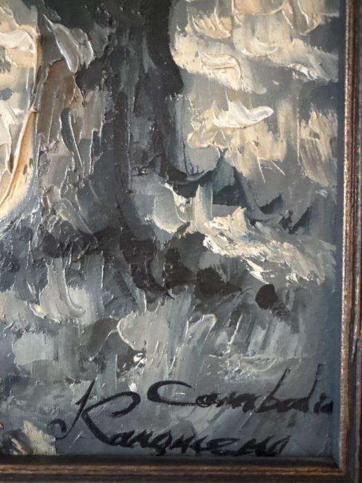 Картина - Слон ( масло)