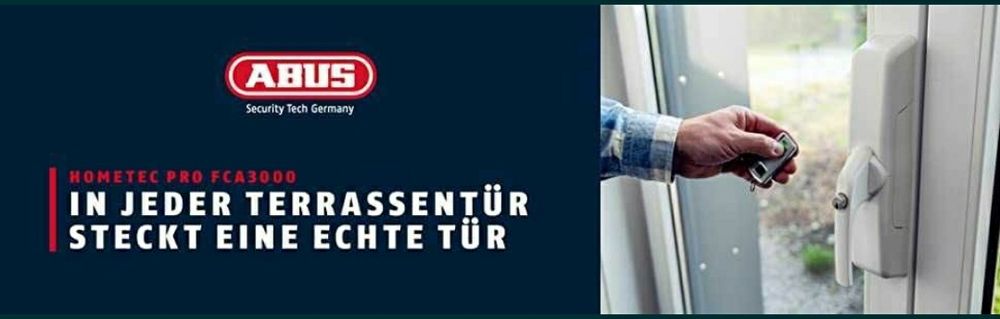 Incuietoare Smart ABUS FCA 3000s cu alarma, programabila