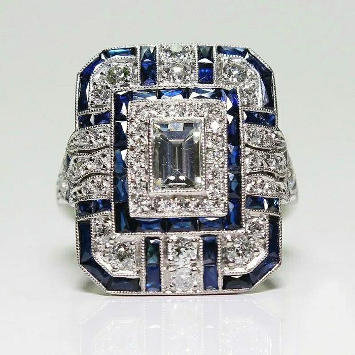 НОВИ! К-т 3бр. посребрени пръстени