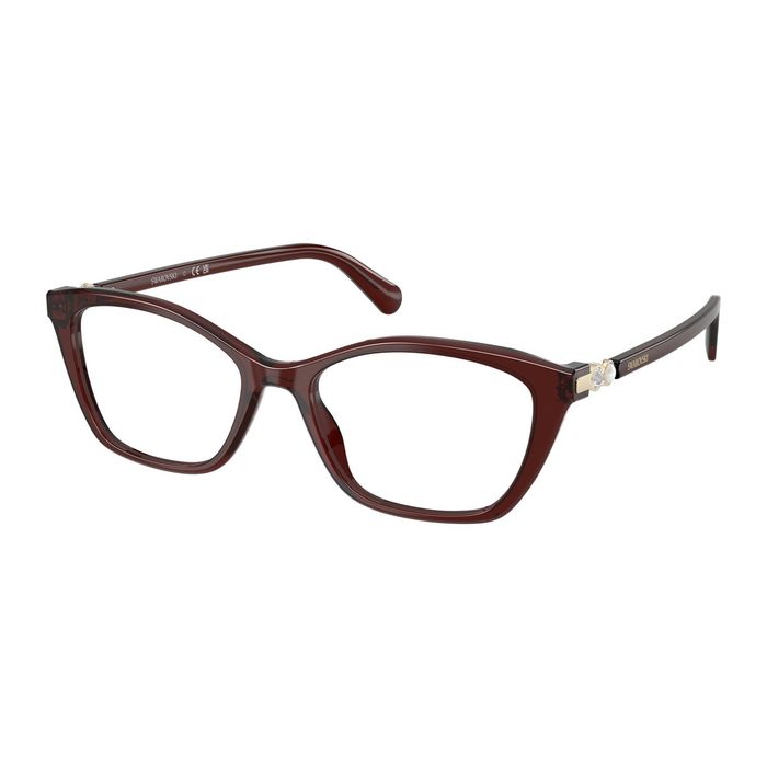 Swarovski SK2065 1098 Transparent Burgundy - Women's Optical Frames 54mm