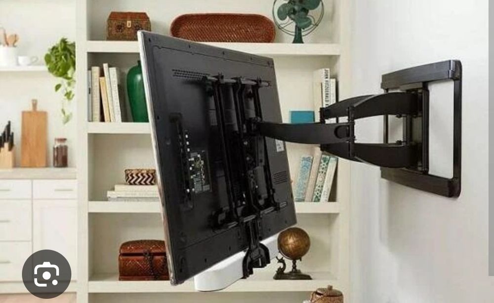 Установка телевизора на стену