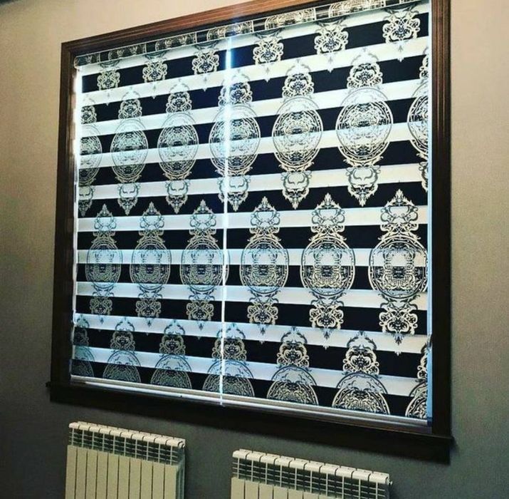 Parda jalyuzi plise bambuk