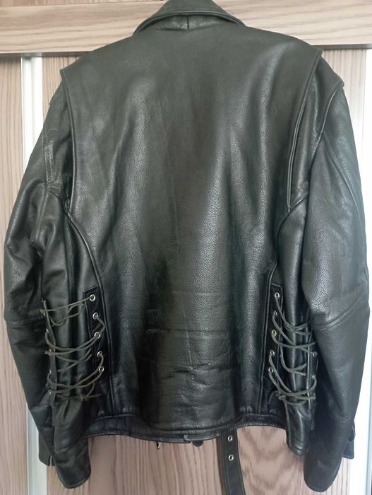 Кожаная куртка-косуха из Америки. Размер L (48-50)