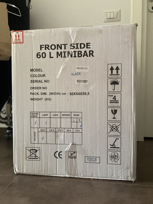 Frigider/Minibar 60L Heineken - SIGILAT