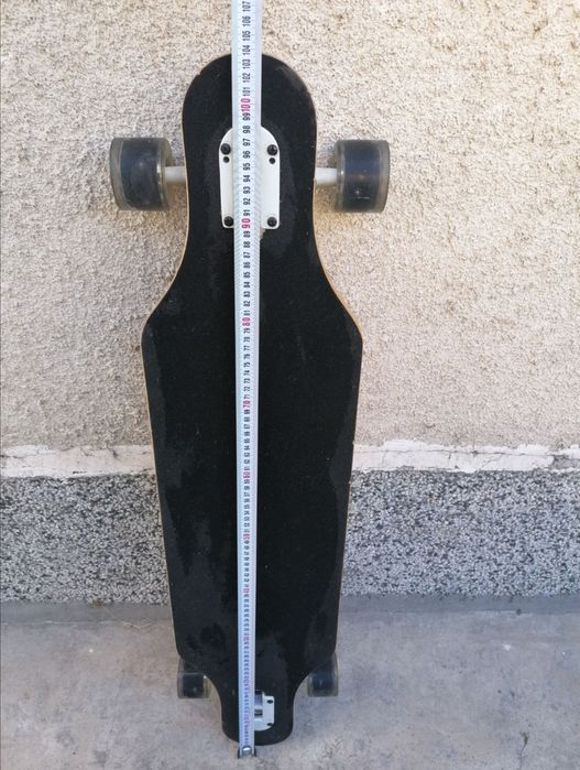 Голям скейт със светещи колела