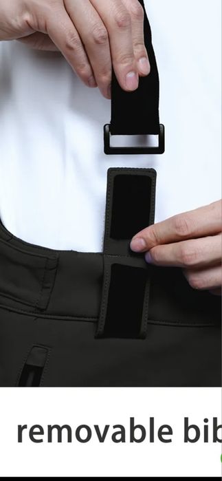 Нов  черен ски панталон 8000  мм. воден стълб. Размер L