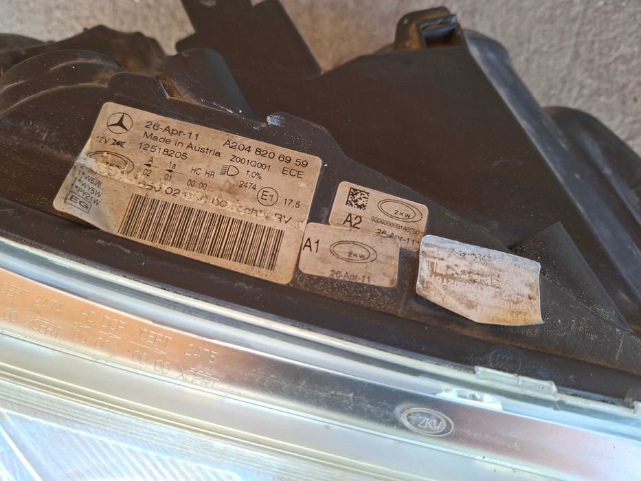 ,фарове за Mercedes  GLK