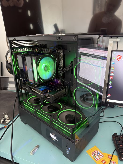 Pc/unitate gaming ryzen 5 5600x-rx 5700 8g
