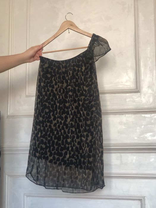 Шифоновое супер нежное  платье французское и Marchesa