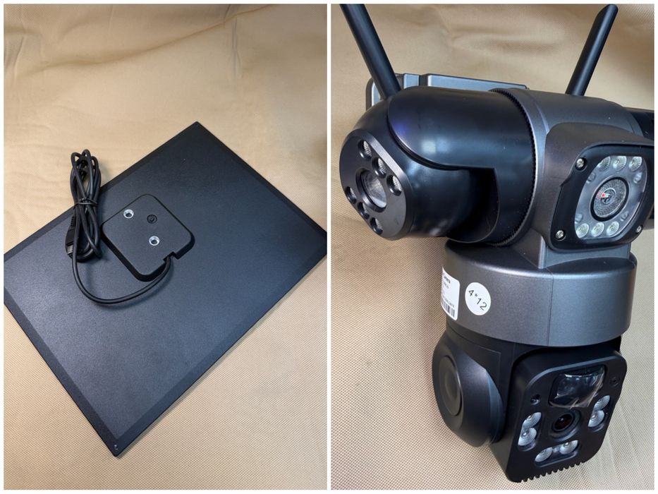 4G Соларна тройна 2026 последен модел Камера LYLU  4x 12 mpx Сим sim