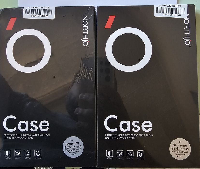 Samsung S24 Ultra - 2 seturi  husa+folie de  protecție Northjo