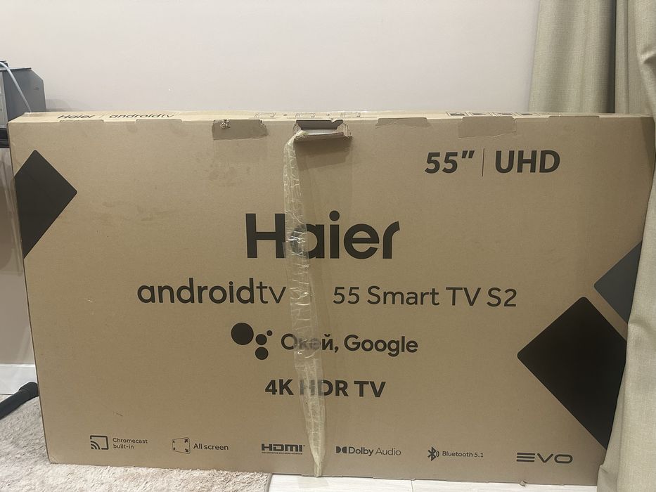 Продам телевизор Haier 55 smart tv32