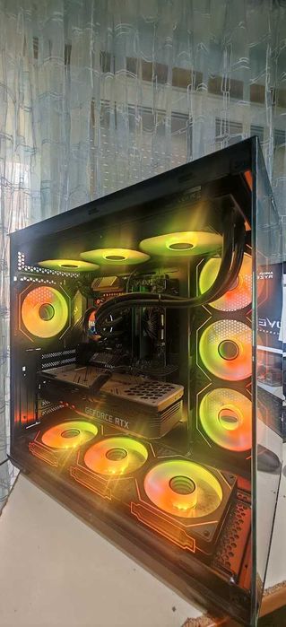 Мощен Геймърски Компютър Ryzen 5 7500X3D/32Gb DDR5/1Tb/RTX 3080/WIFI & BT/Гаранция