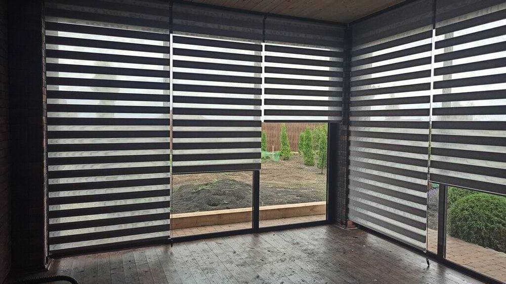 Жалюзи (Jalyuzi) День Ночь, Комбо, зебра. Бесплатная доставка