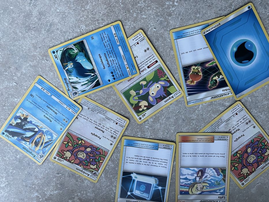 Set   Pokemon Cartonase