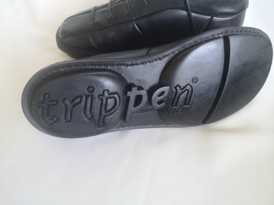 Trippen, мъжки обувки естествена кожа, номер 42