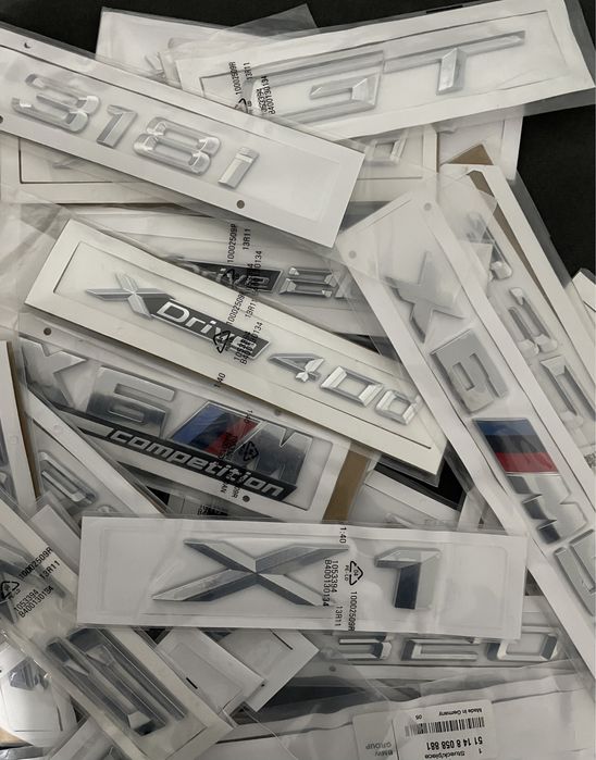 Embleme Cifre litere numere Stiker Bmw X1 GT X5 Competition 328i 320d