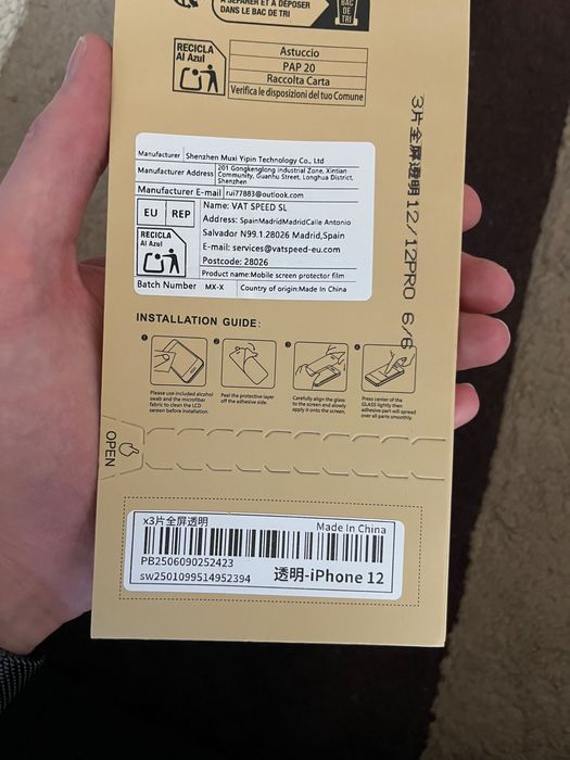 Vand folii de sticla de la Iphone 11 pana la Iphone 16