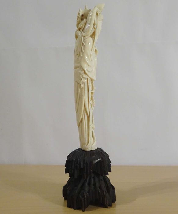 Statueta asiatica Feng shui sculptata manual - RARITATE