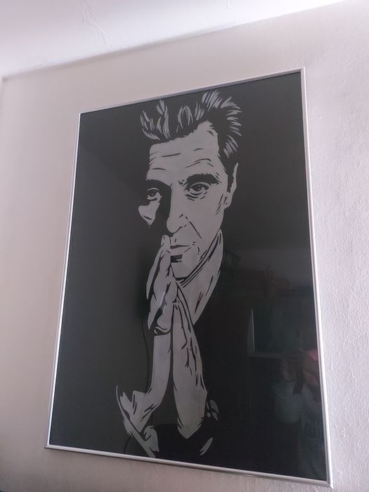 Tablouri pictate The Godfather 100x70