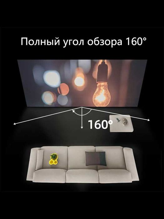 Белый ALR экран проектора С широким углом обзора 100, 120, 130 дюймов