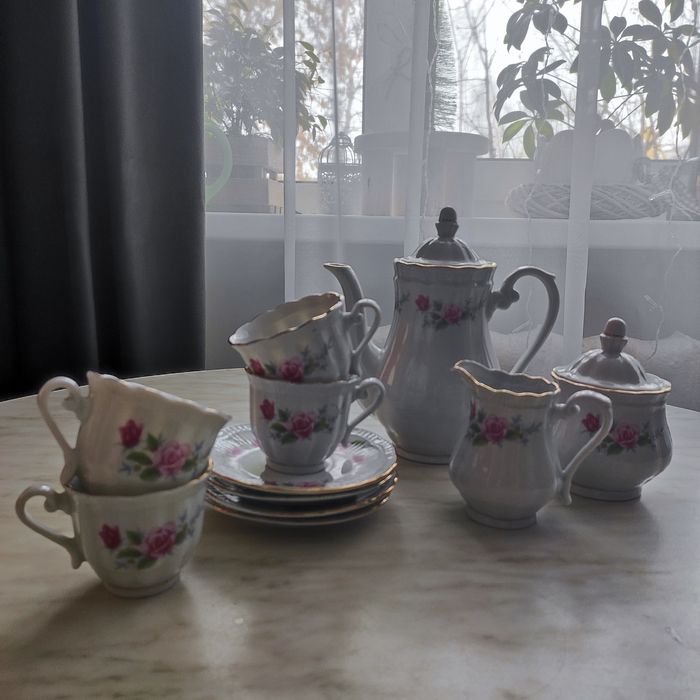 Винтажный кофейный сервиз