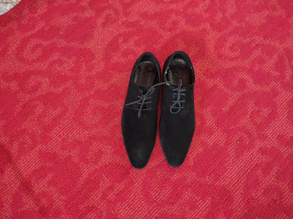 Мужская обувь велюровая