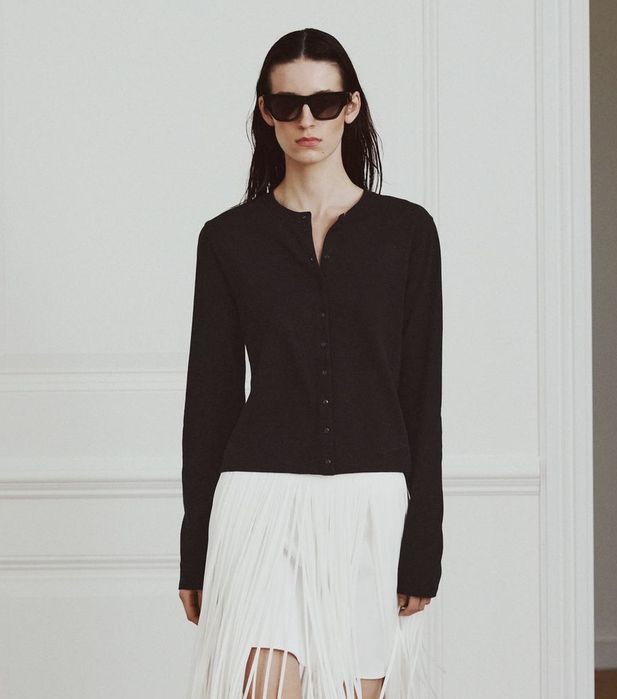 Черный кардиган Zara, S-M