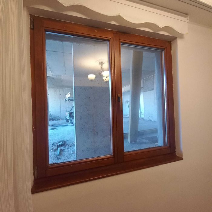 Дървена дограма със стъклопакет 140х150 см.