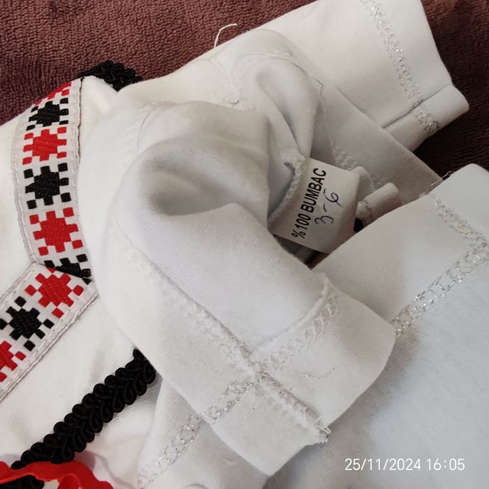 Costum national băiat 3-9 luni