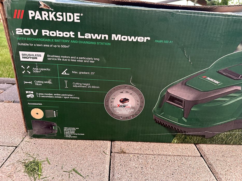 Robot tuns iarba Parkside NOU