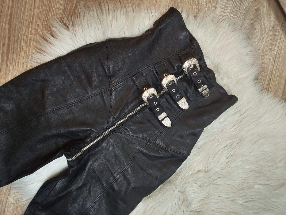 Pantaloni piele naturala