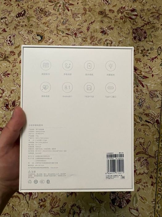 Новая электронная книга Xiaomi Mi Reader