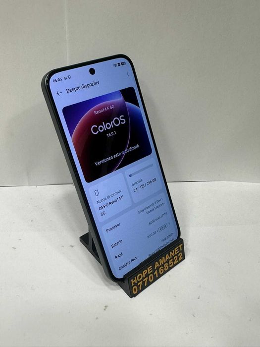 Hope Amanet P1/ Oppo Reno 14F 256 GB 8 GB RAM 37828