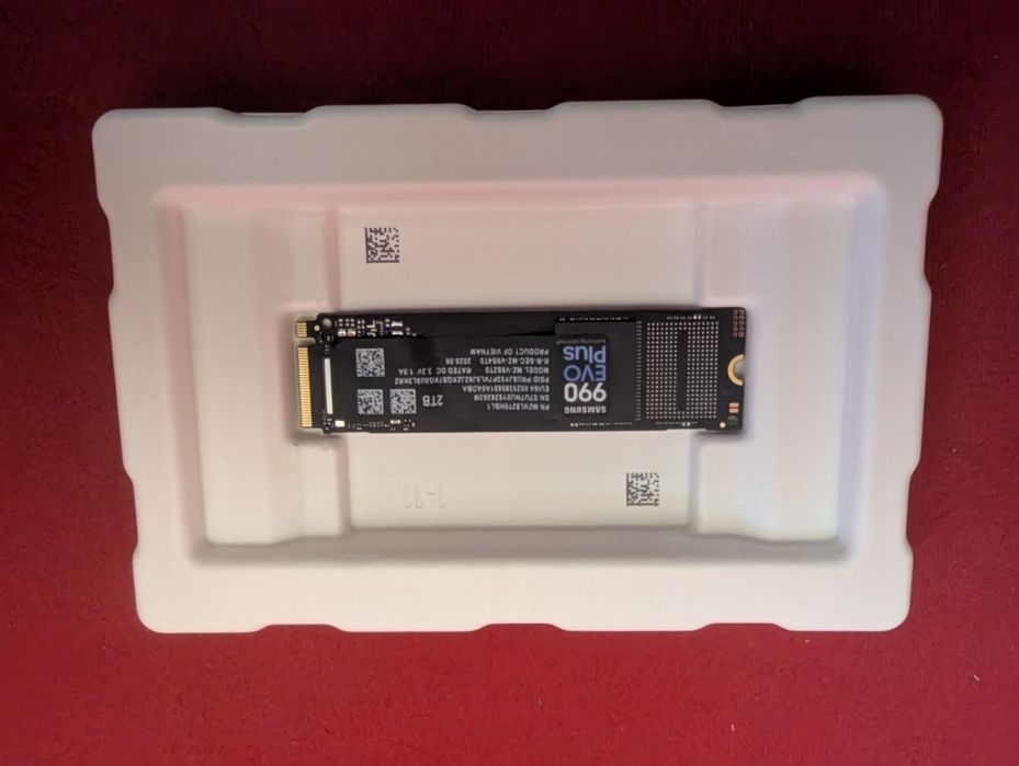 НОВ | 2TB Samsung 990 EVO Plus | NVMe SSD диск Gen4 | DRAM кеш | скорост до 7250 MB/s | формат M.2 2280