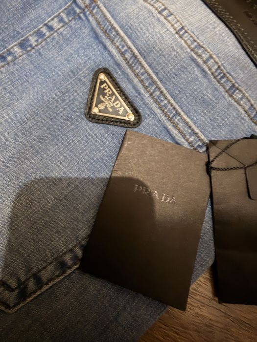 Blugi elastici Prada