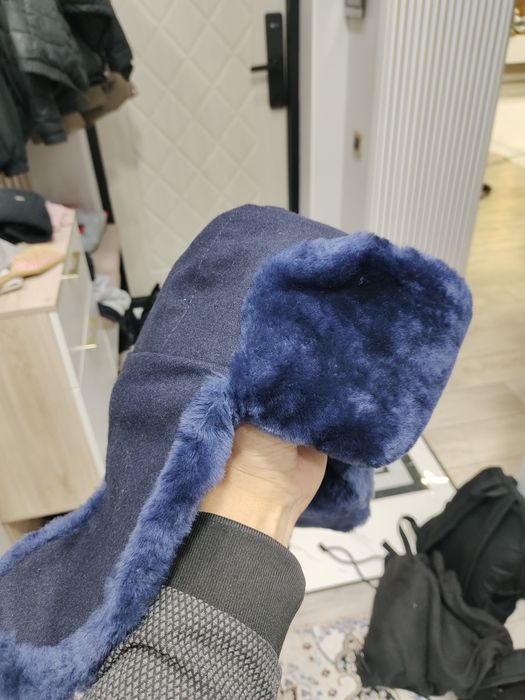 Шапка ушанка меховая