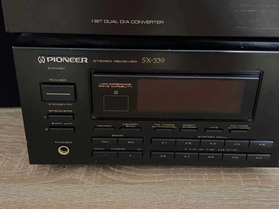 Pioneer stereo receiver SX-339 amplituner 2x85w
