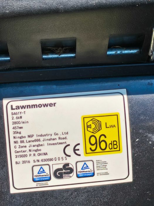 Masina pentru tuns gazonul profesionala, Progarden S461 Y-T , 3.5 CP