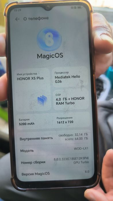 Продам телефон Honor x5+