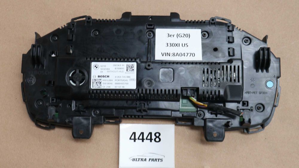 Километраж Километражно табло БМВ Г20 Г22 Г30 Г32 Г11 Г15 Г01 Г05...